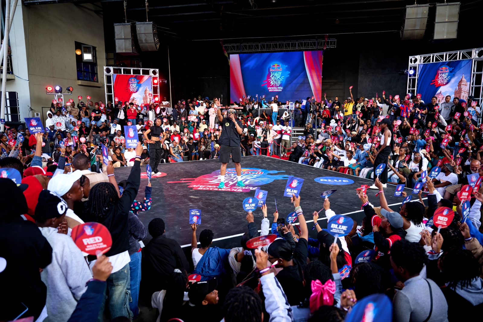 Red Bull Dance Your Style Botswana event crowd